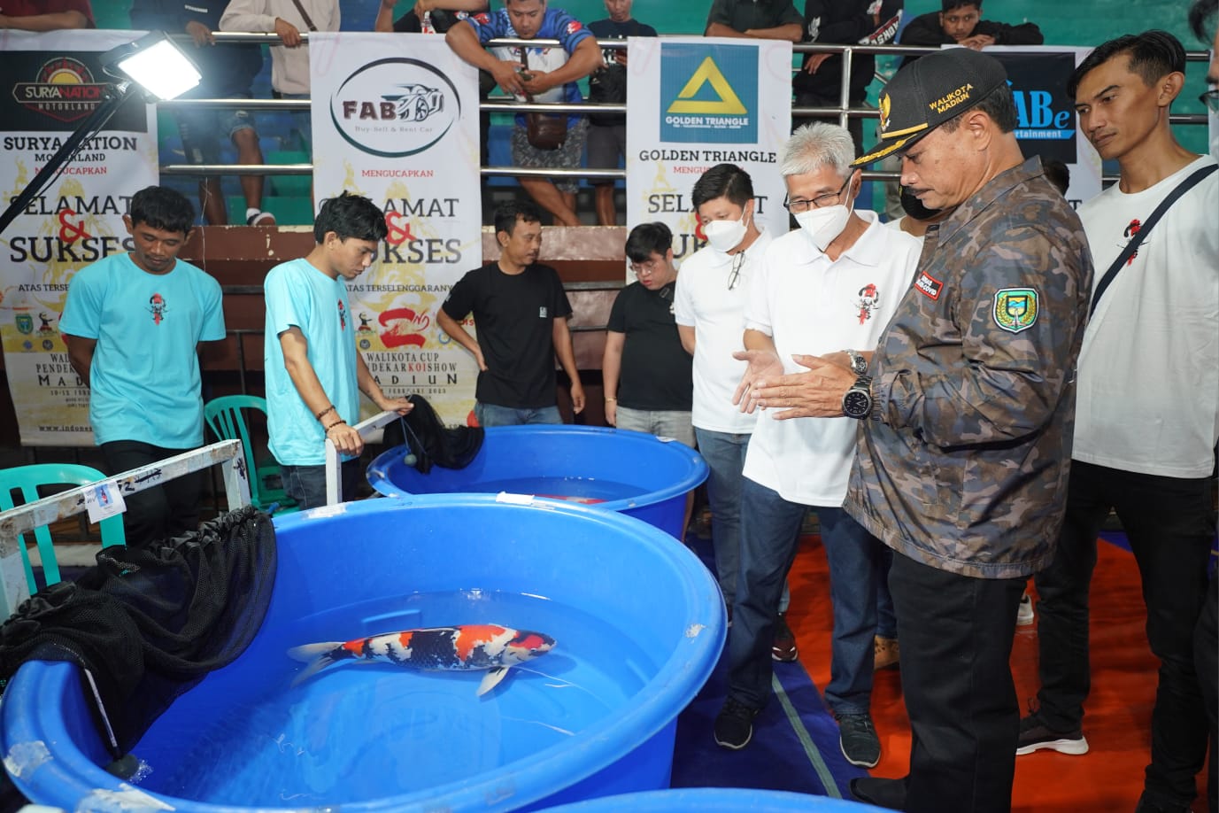 Buka Wali Kota Cup Pendekar Koi Show, Wali Kota Buka Pintu Lebar-lebar Event di Kota Pendekar