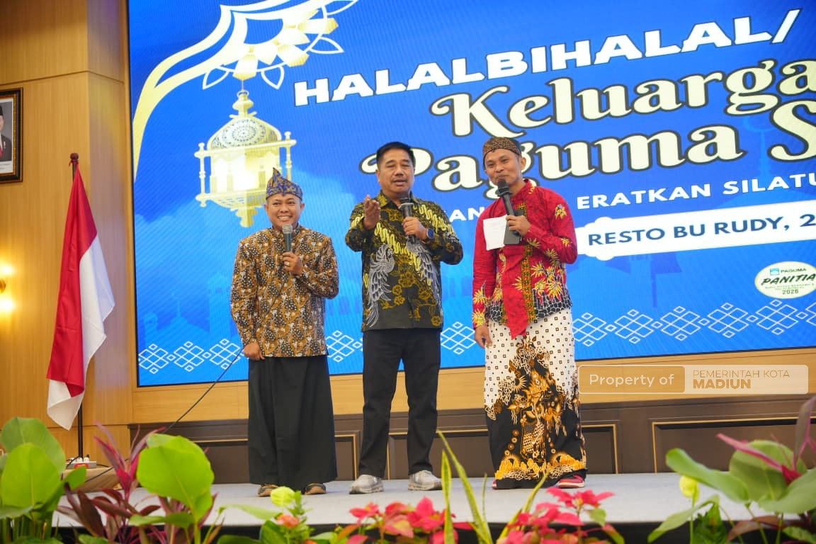 Plt Wali Kota Madiun Hadiri Halalbihalal PAGUMA, Perkuat Sinergi dengan Warga Perantauan