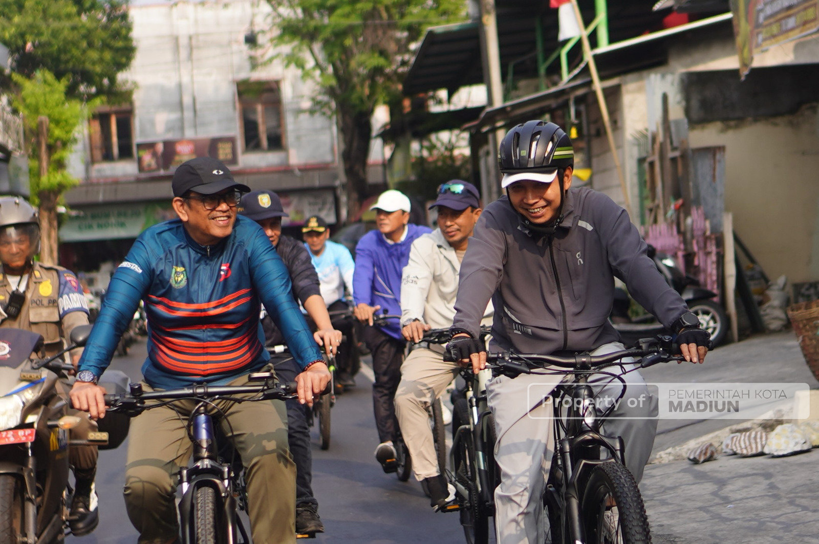 WBR Wilayah Kecamatan Kartoharjo Lagi, Dimulai Gowes Untuk Intervensi Permasalahan di Lapangan