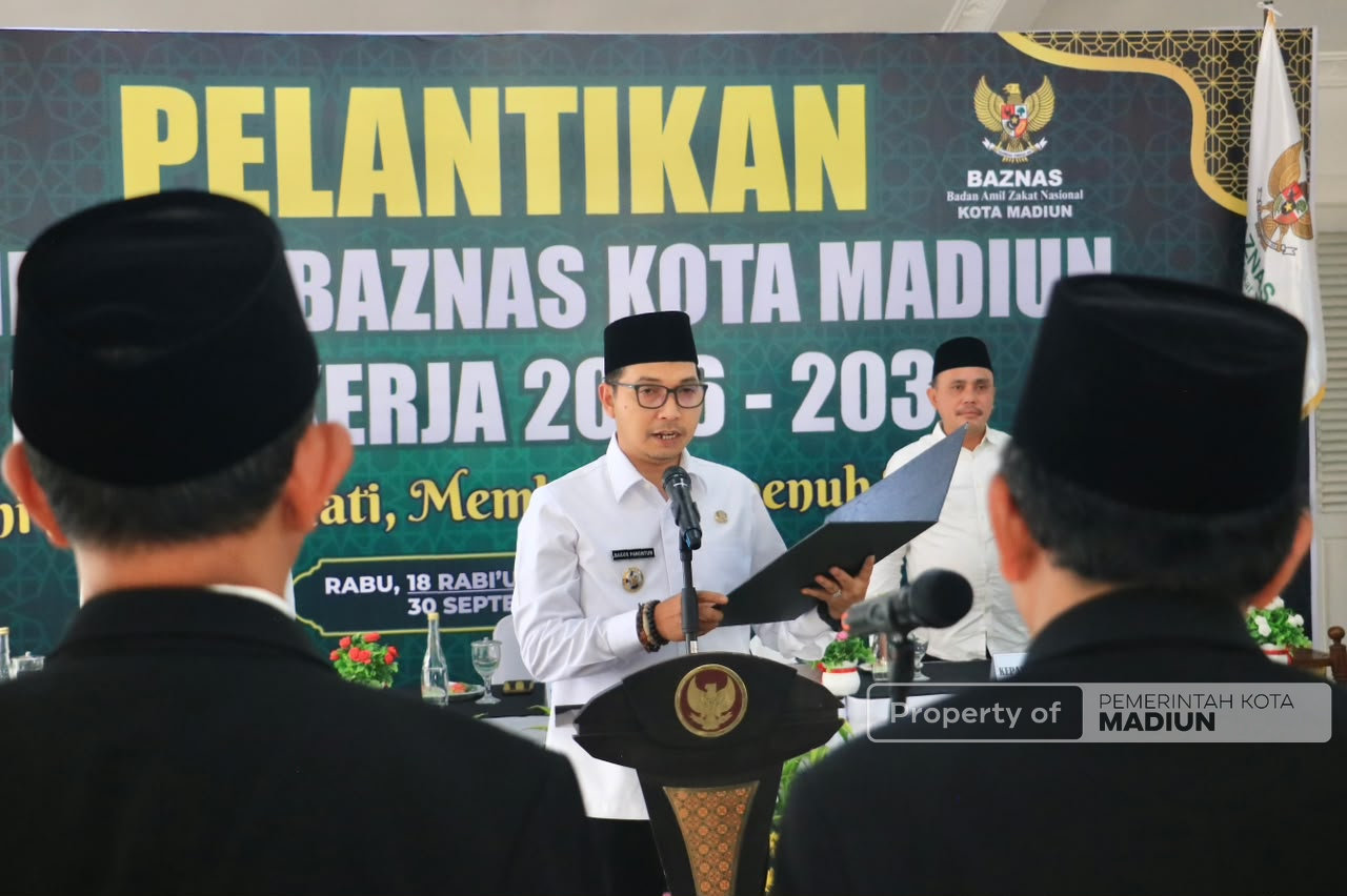 Pelantikan Pimpinan Baru Baznas, Diminta Gerak Cepat dan Turun Langsung Petakan Persoalan Warga