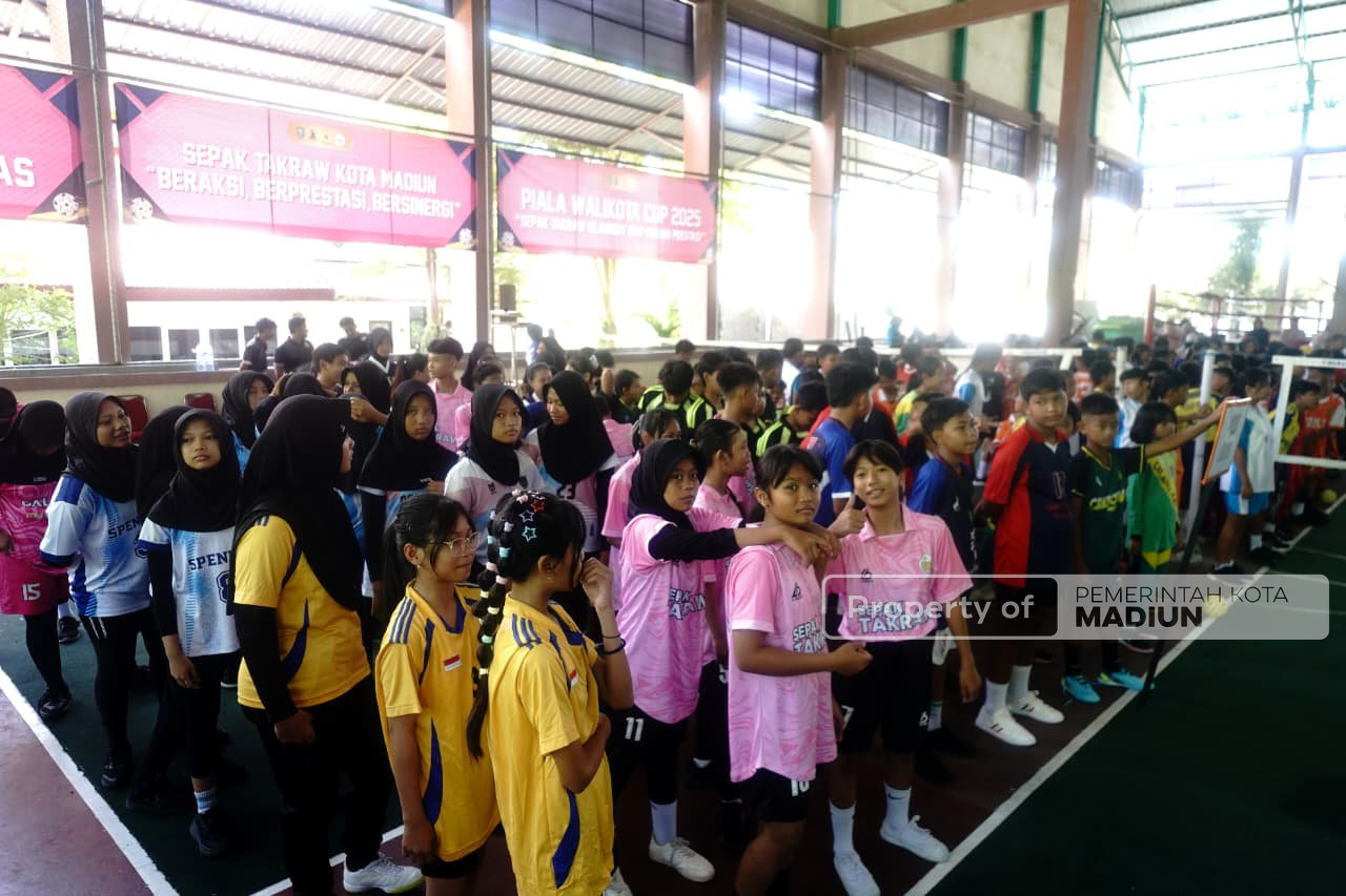 Kejurkot Sepak Takraw Resmi Dibuka, Wawali Tekankan Pembentukan Karakter Atlet Muda