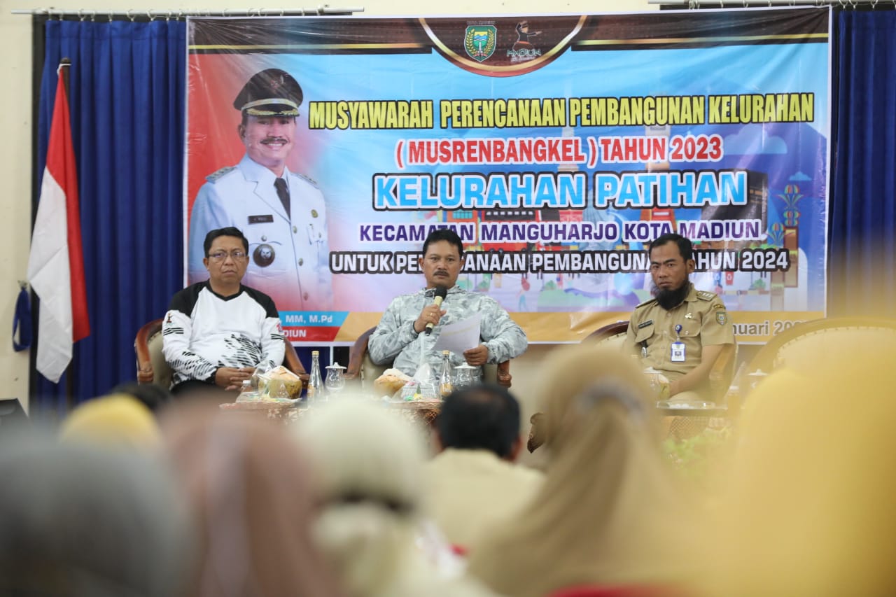 Musrenbangkel Sampai di Patihan dan Madiun Lor, Wali Kota Cek Usulan Masyarakat