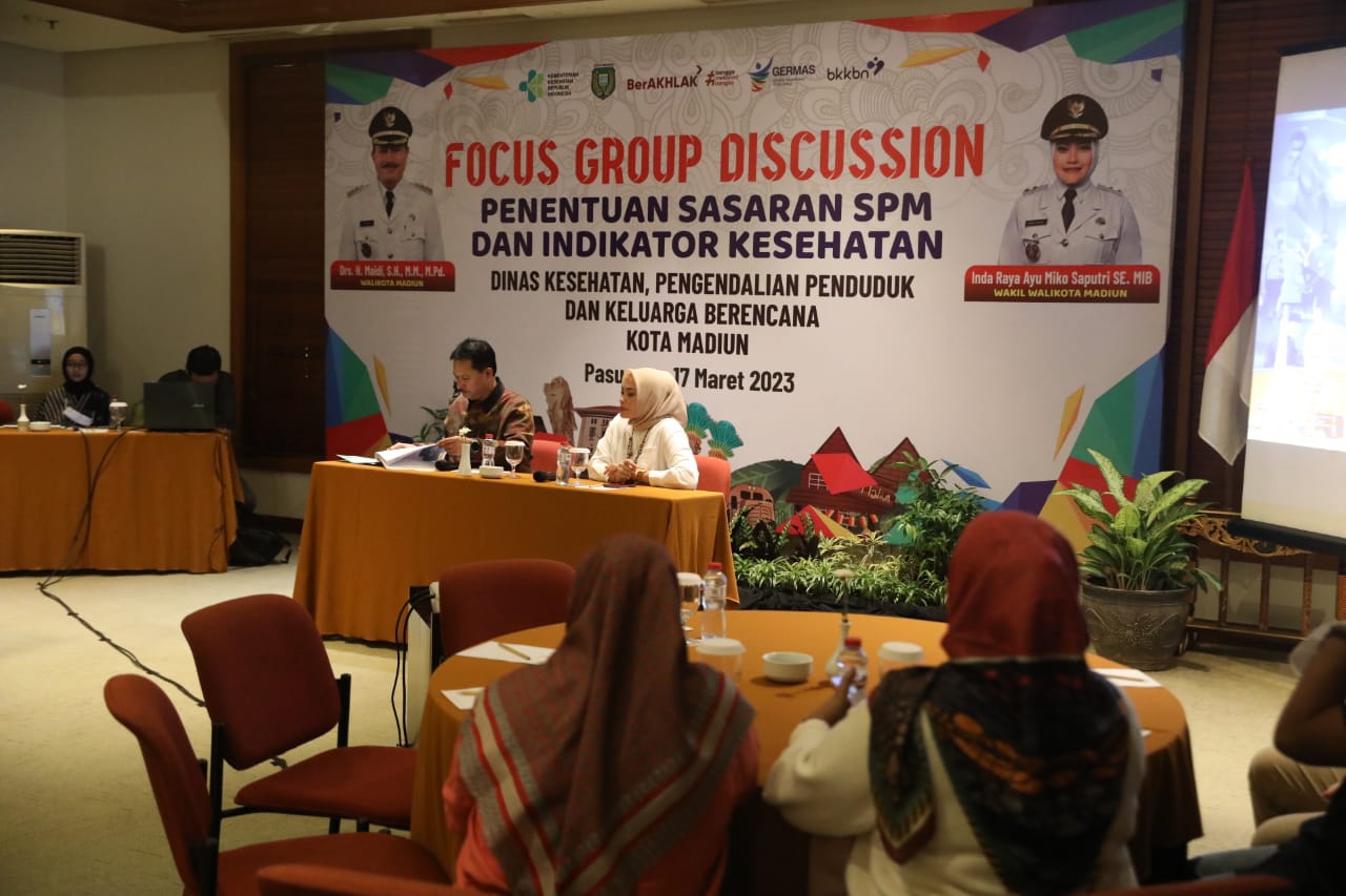 Tentukan Sasaran SPM dan Indikator Kesehatan, Wali Kota Pimpin FGD Bersama OPD Terkait