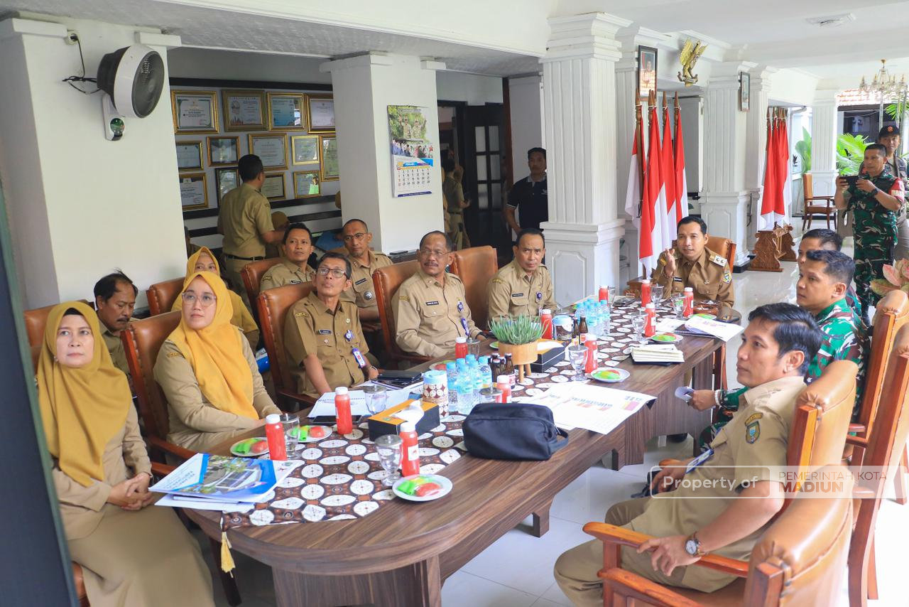 Perkuat Kolaborasi, Pemkot Madiun dan Kodim 0803 Matangkan Titik Lokasi Strategis KKMP