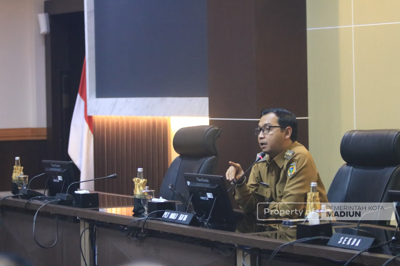 Pimpin Rapat Dinas, Plt Wali Kota Minta Jajaran Perkuat Koordinasi dan Fokus Jalankan Program