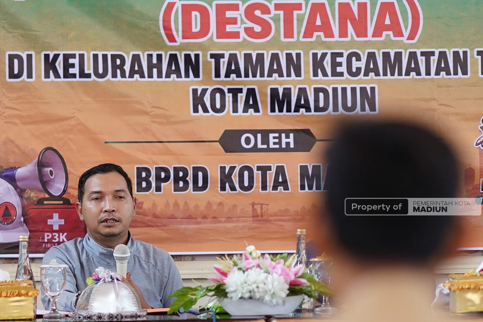 Perkuat Kesiapsiagaan Bencana, Plt Wali Kota Tekankan Pentingnya Kekompakan Warga.