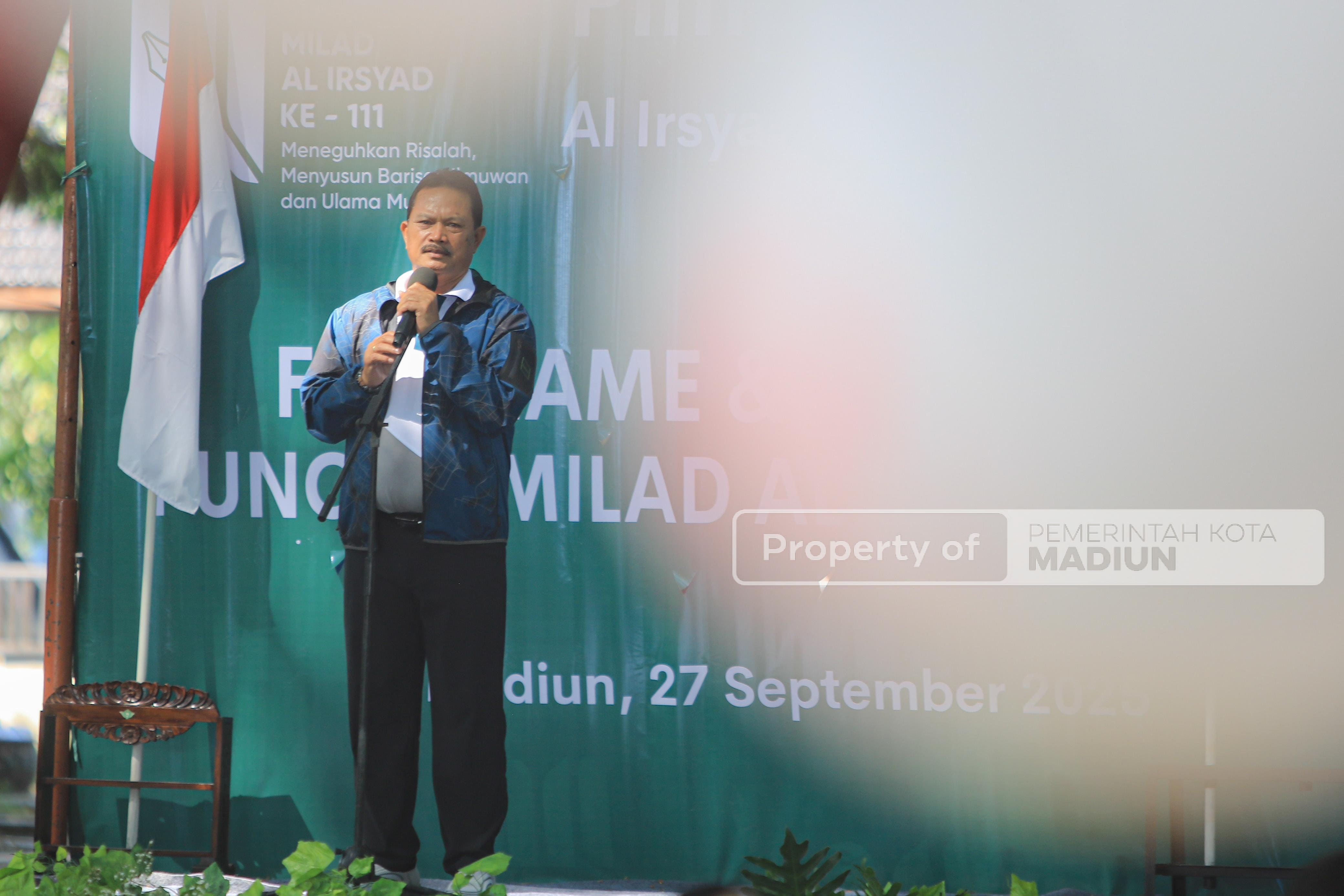 Hadiri Fun Game Gathering Milad-111 Tahun, Wali Kota Madiun Apresiasi Kiprah Al Irsyad di Dunia Pendidikan