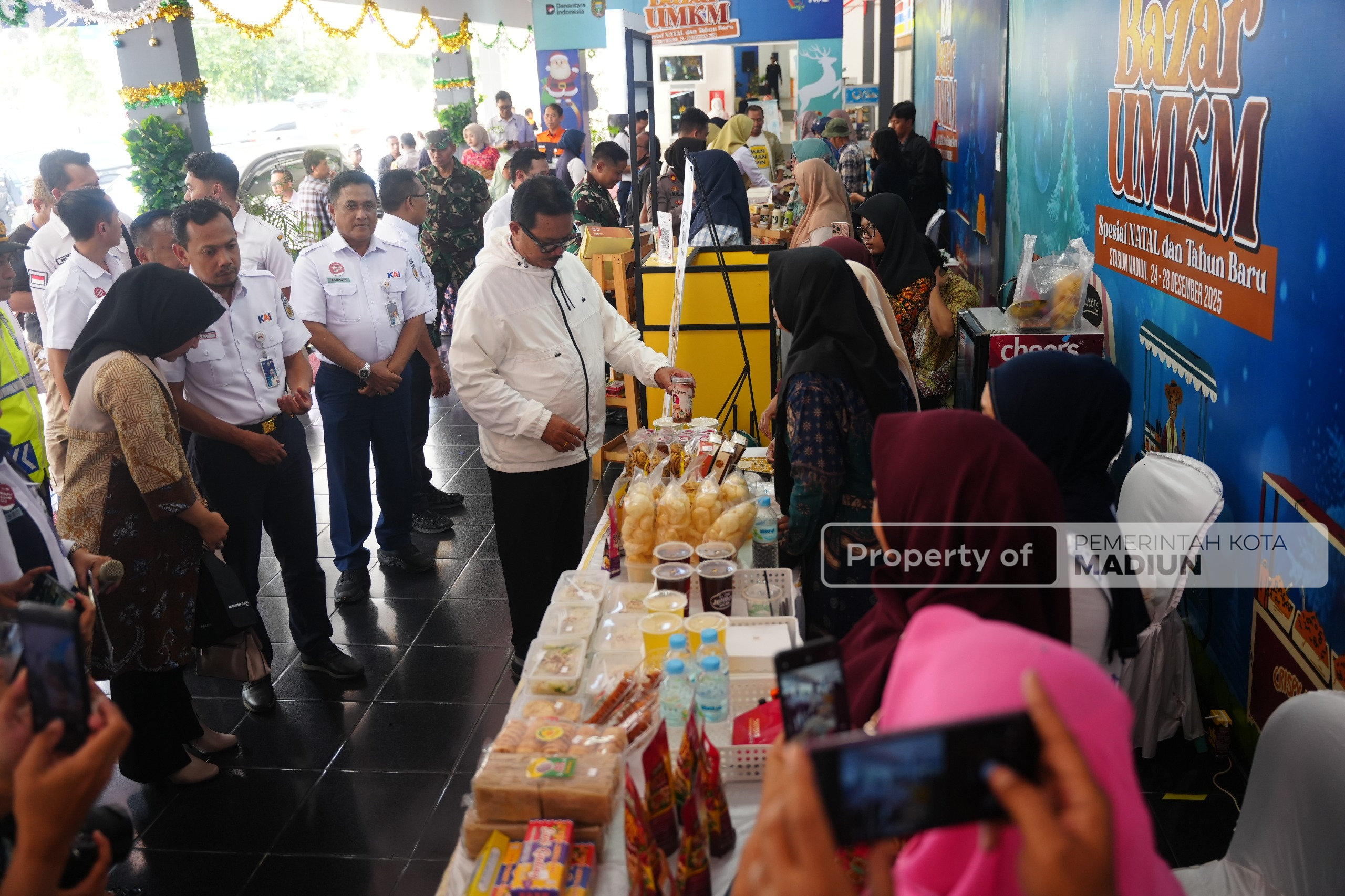 Buka KAI Bazar UMKM, Wali Kota Sampaikan Apresiasi
