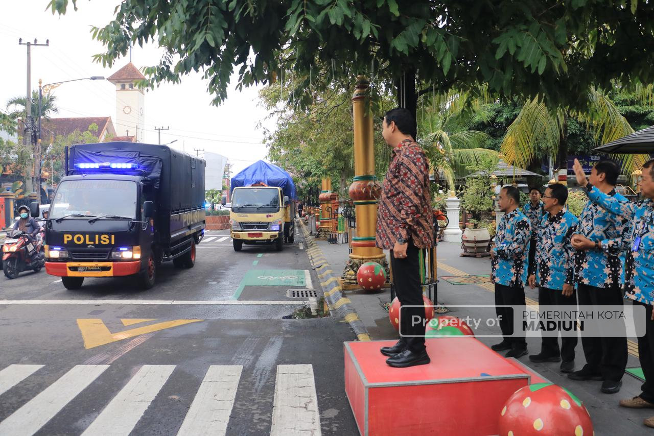 Pemkot Madiun Kirim Bantuan Korban Bencana Sumatera, Total Ada Sembilan Truk di Tahap Pertama