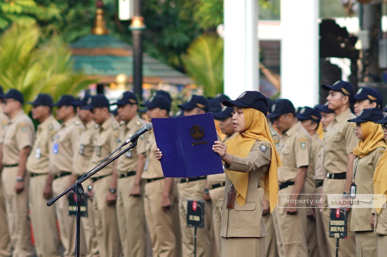 Gelar Apel Pejabat, Plt Wali Kota Beri Arahan Persiapan HUT ke-108 dan Disiplin Pegawai
