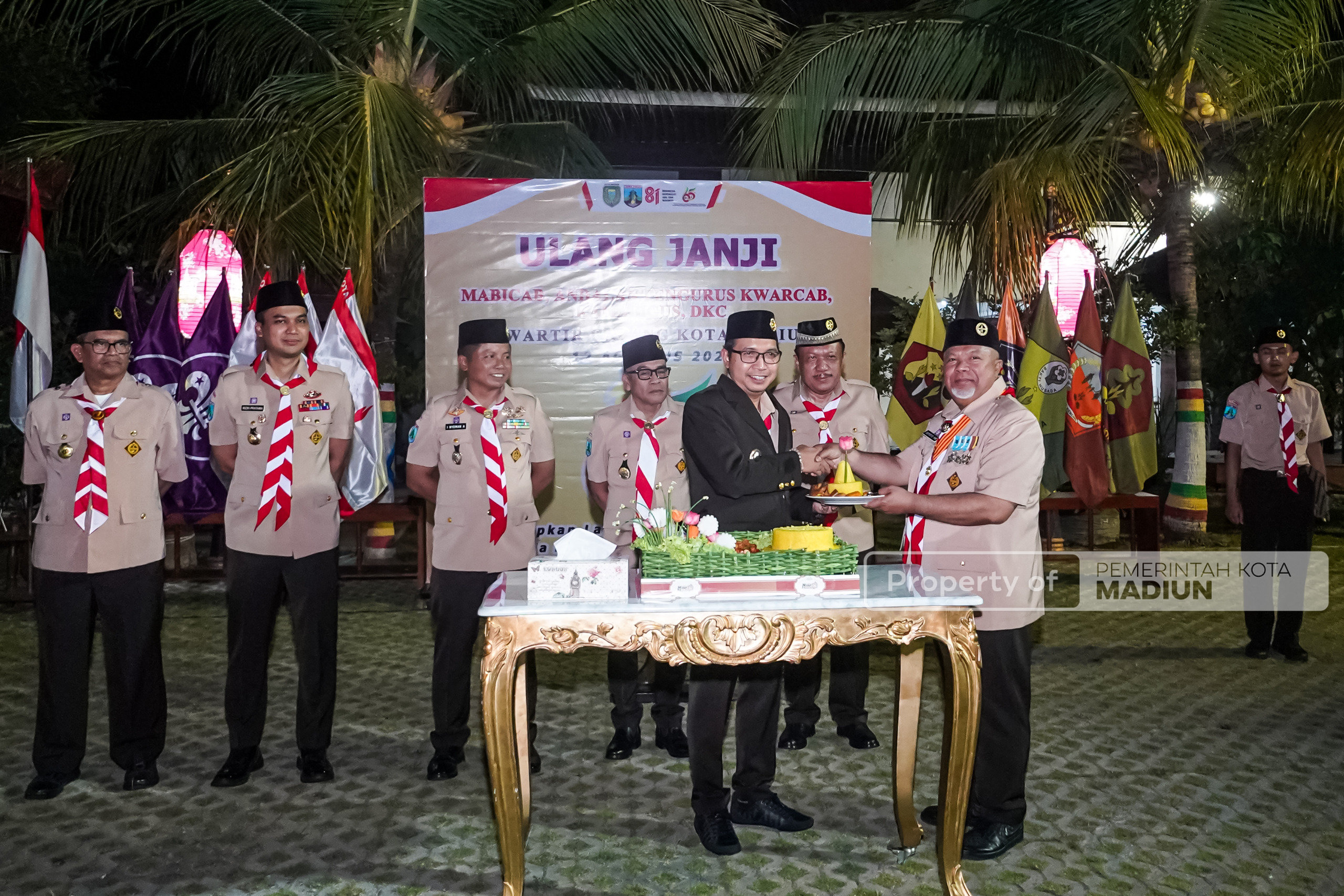 Ulang Janji Trisatya, Plt Wali Kota Madiun Ajak Anggota Pramuka Pegang Teguh Nilai Kepramukaan