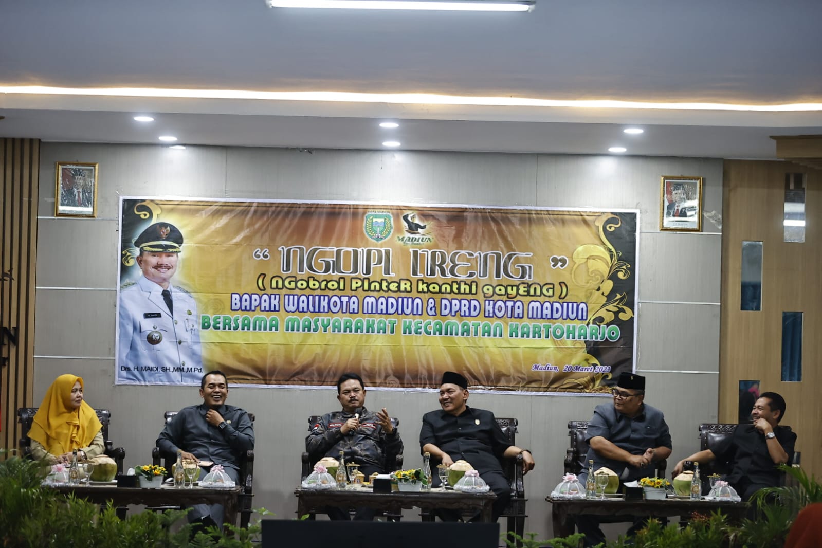 Tatap Muka dengan Masyarakat Kartoharjo, Wali Kota-DPRD Serap Aspirasi Melalui Program Ngopi