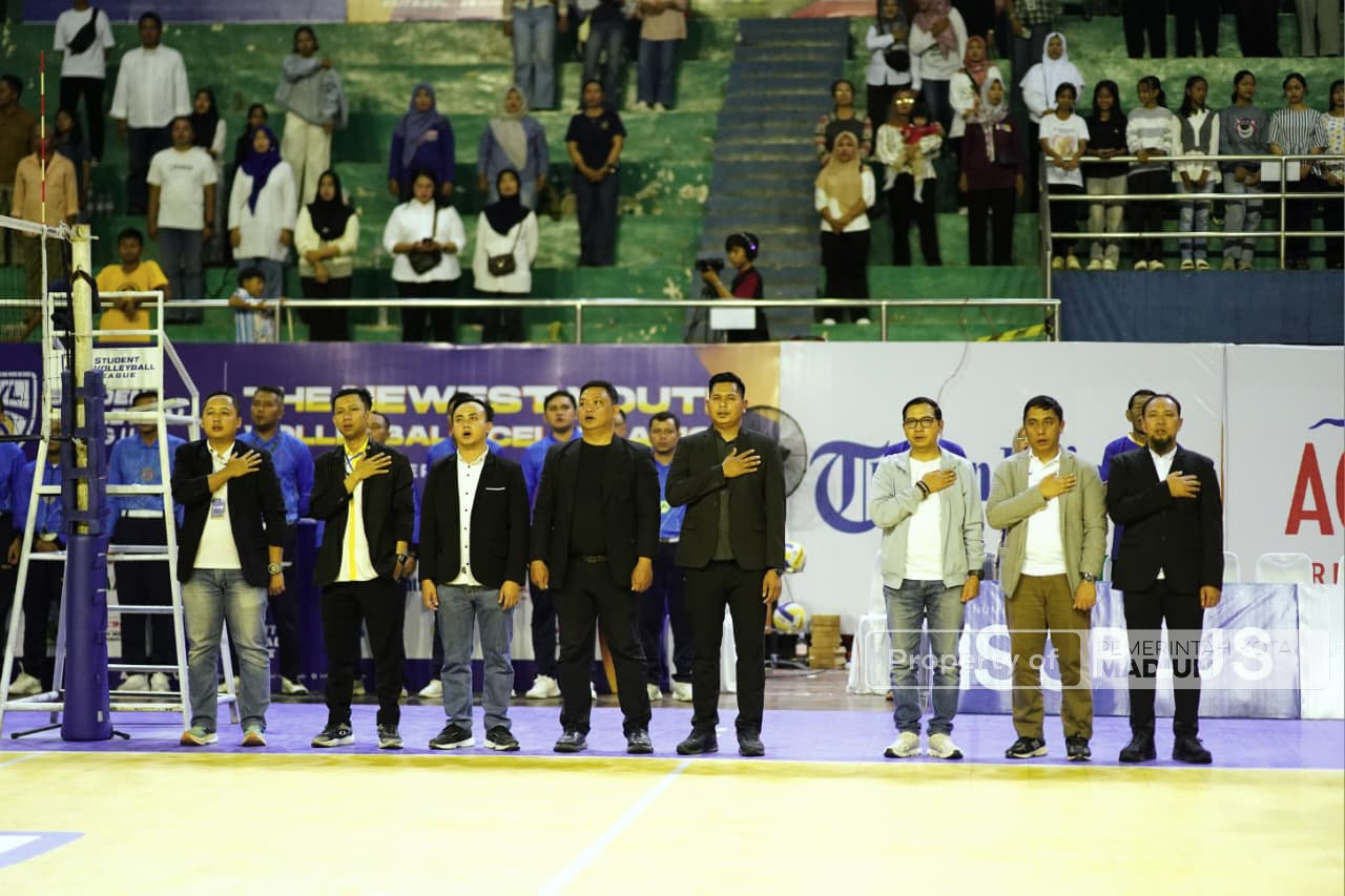 Hadiri Student Volleyball League Wali Kota Cup 2026, Plt Wali Kota Bakal Perbanyak Lapangan Voli