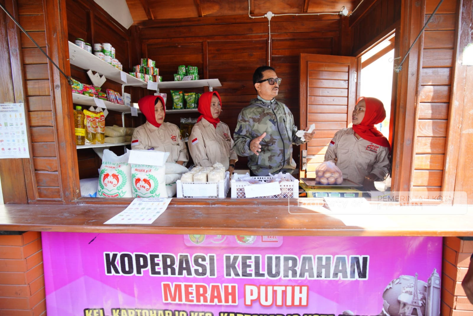 Launching KMP Kelurahan Kartoharjo, Wali Kota Madiun: KMP Hampir Selesai di 27 Kelurahan