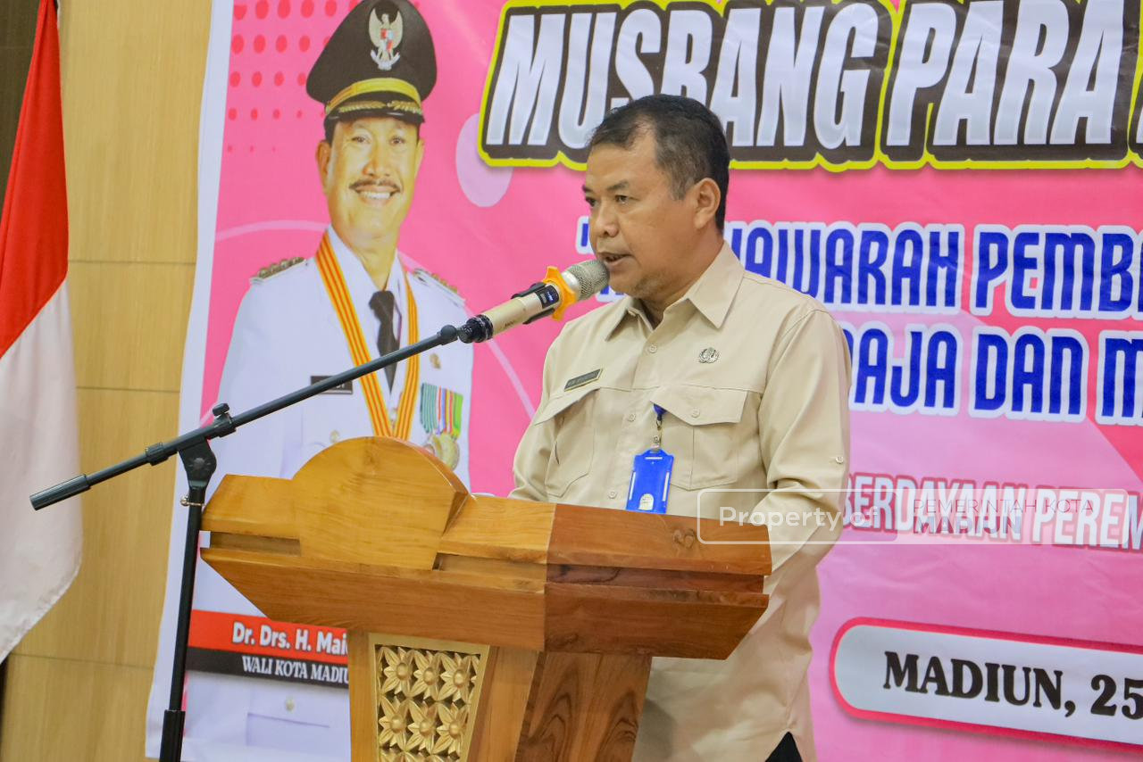 Hadiri Musbang Para Mantan 2027, Wali Kota Madiun Dorong Penguatan Data dan Perlindungan Masyarakat