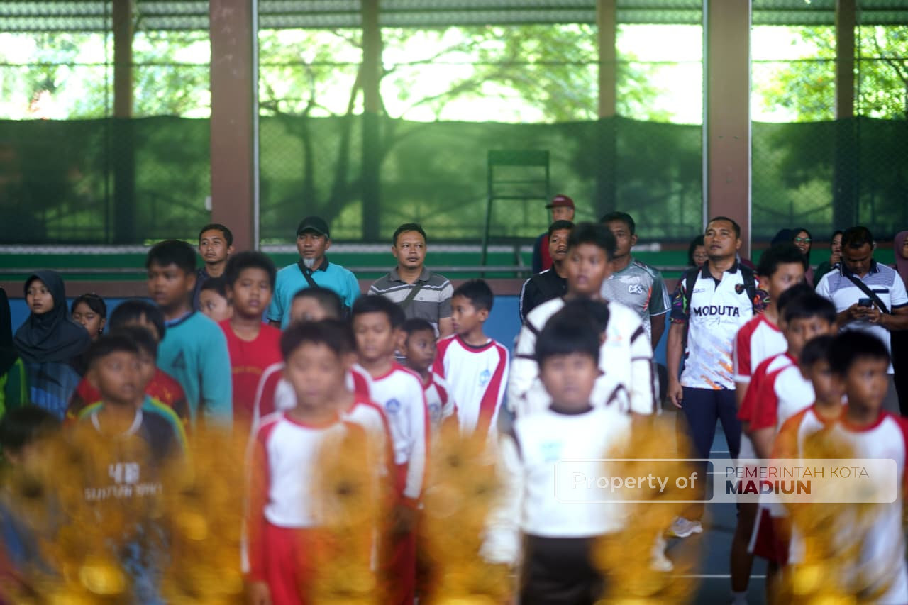 Kejurkot Tenis Meja 2025 Dibuka, Wali Kota Madiun Dorong Pembinaan Atlet Sejak Dini