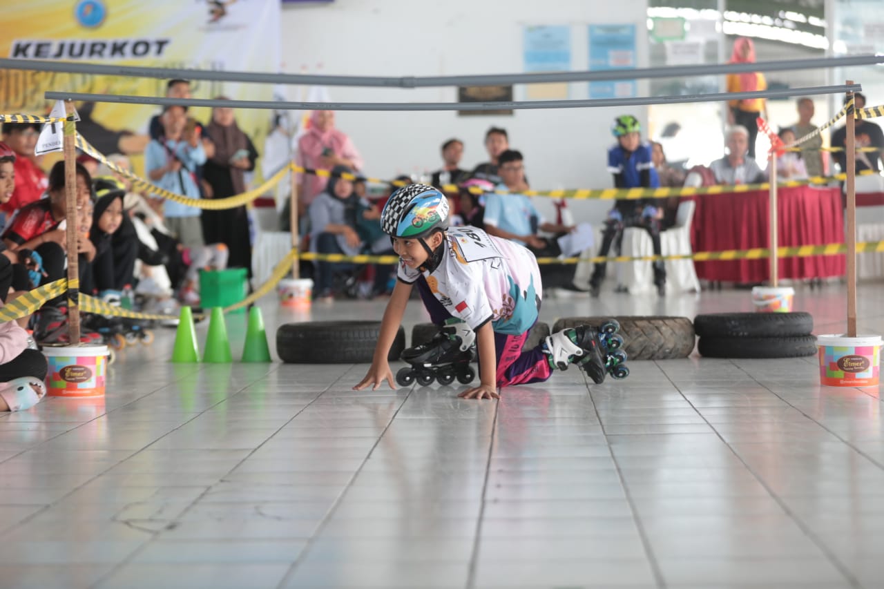 Buka Kejuaraan Sepatu Roda, Wali Kota Imbau Jaga Sportivitas